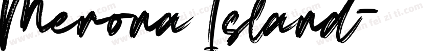Merona Island字体转换